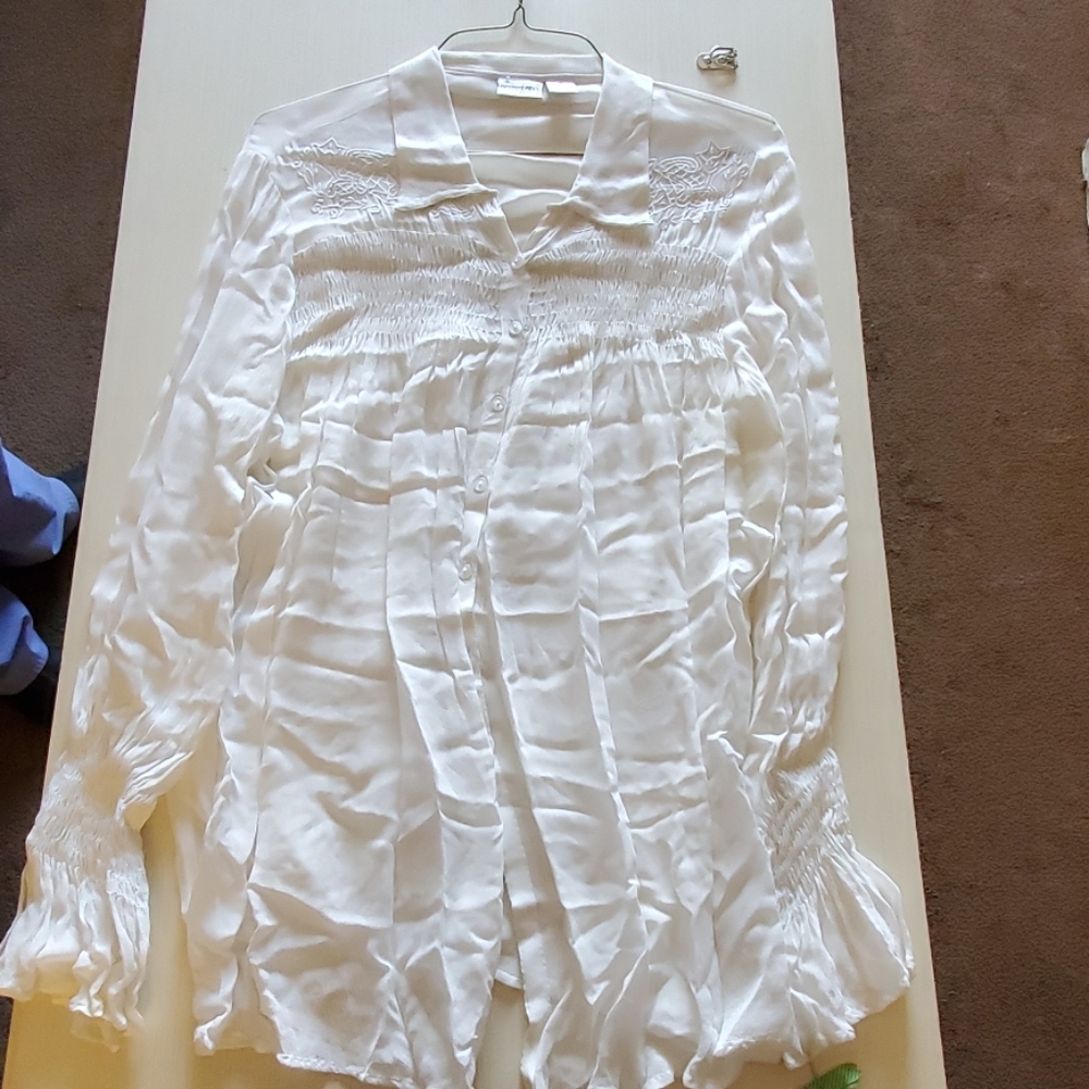 Newport News button down blouse